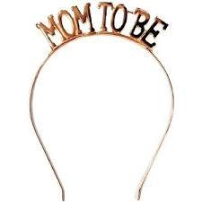 Toptan Metal Taç Mom To Be Rosegold