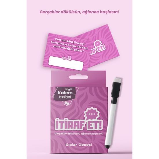 Toptan Kutu Oyunu İtiraf Et Mini-Kız Kıza