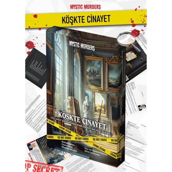 Toptan Dedektif Cinayet Çözme Oyunu-Köşkte Cinayet