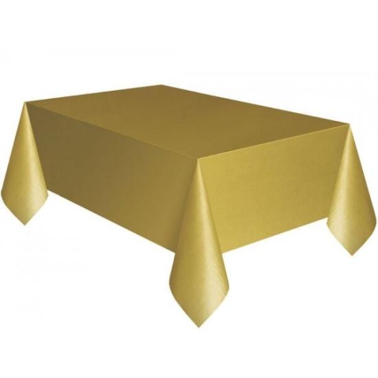 Toptan Plastik Masa Örtüsü Gold