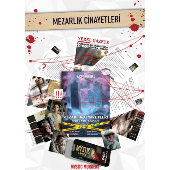 Toptan Dedektif Cinayet Çözme Oyunu-Mezarlık Cinayetleri