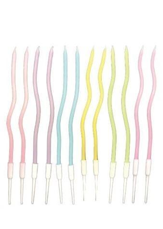 Toptan Spiralli Mum 6lı