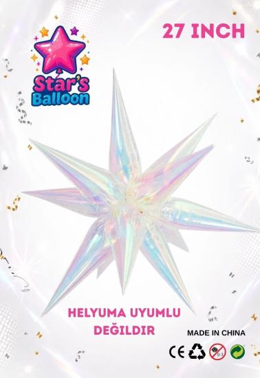 Toptan Star’s Balloon Kutup Yıldızı Folyo Balon 27 inç