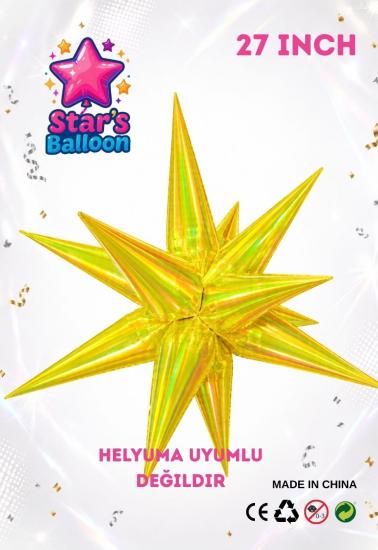 Toptan Star’s Balloon Kutup Yıldızı Folyo Balon 27 inç