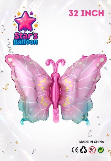 Toptan Star’s Balloon Kelebek Folyo Balon 32 inç