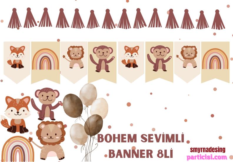 Toptan Bohem Dekor Banner 