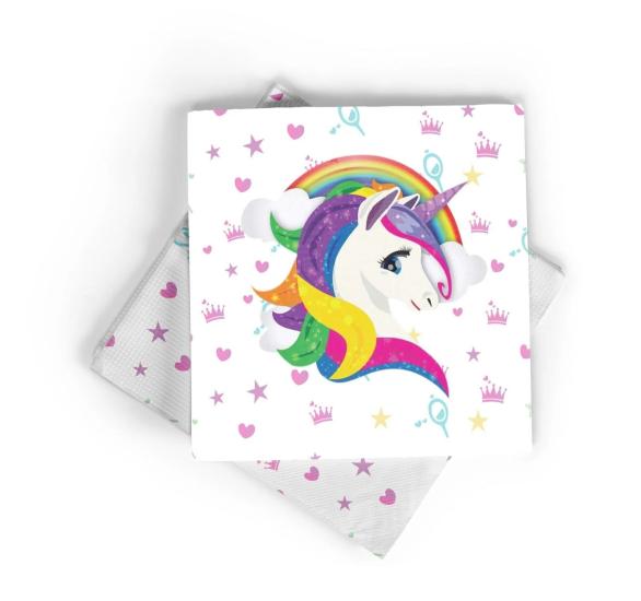 Toptan Unicorn Temalı Peçete 16lı