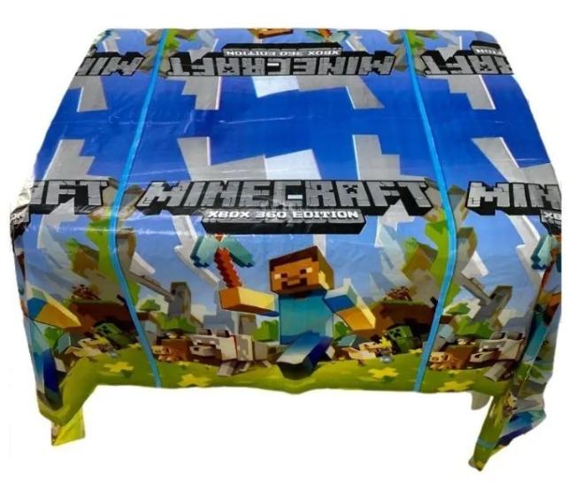 Toptan Plastik Masa Örtüsü Minecraft