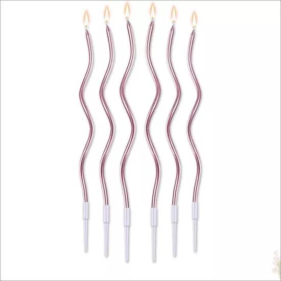 Toptan Spiralli Mum 6lı