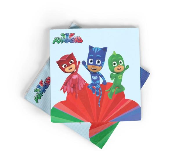 Toptan PJ Maskeliler Temalı Peçete 16lı