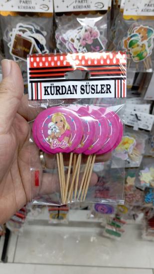 Toptan Pasta Kürdanı 10lu Pembe Bebek
