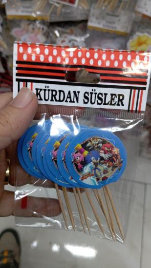 Toptan Pasta Kürdanı 10lu Sonic