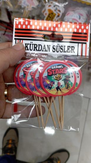 Toptan Pasta Kürdanı 10lu Brawl Stars