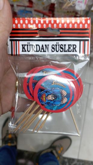 Toptan Pasta Kürdanı 10lu Kahramanlar