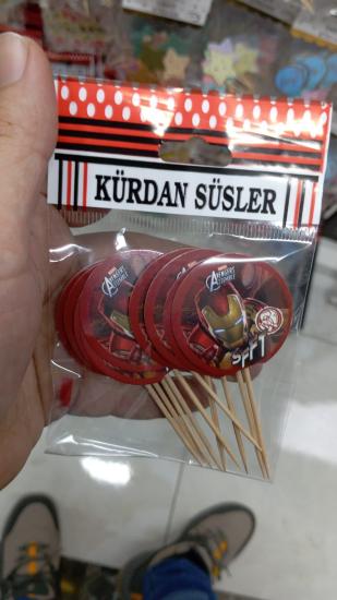 Toptan Pasta Kürdanı 10lu Kahramanlar