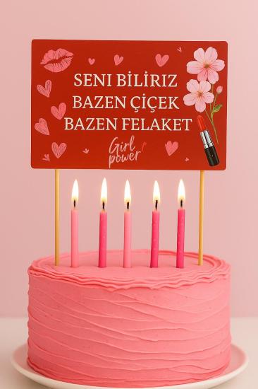 Toptan Pasta Süsü Parti Afişi Dev Boy 1 adet