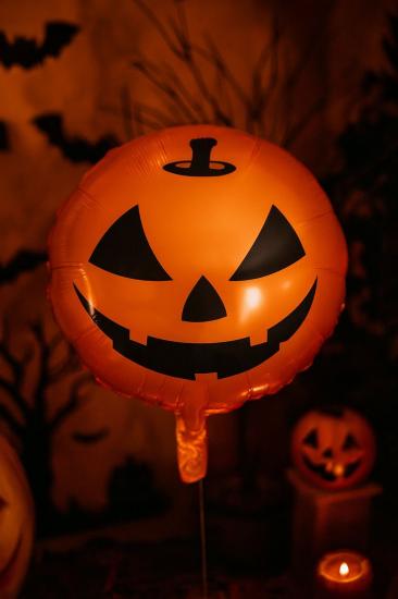 Toptan Halloween Folyo Balon 18 inç