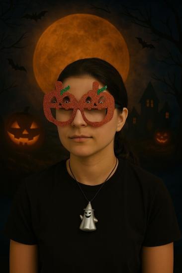 Toptan Halloween Balkabağı Gözlük