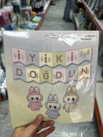 Toptan Yeni Karakter İyiki Doğdun Banner