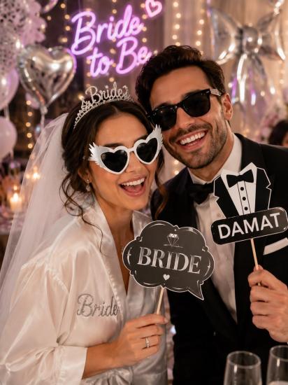 Toptan Gelin Damat 2li Gözlük