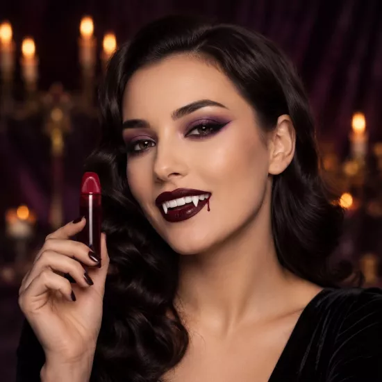 Toptan Halloween Vampir Diş Kan Set İthal