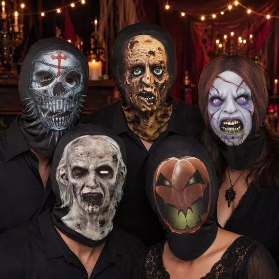 Toptan Halloween Kumaş Maske