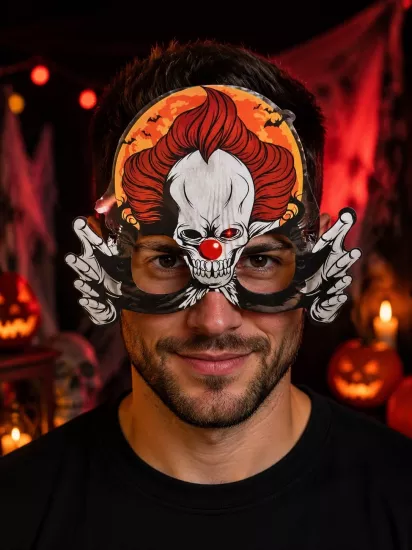 Toptan Halloween PVC Gözlük