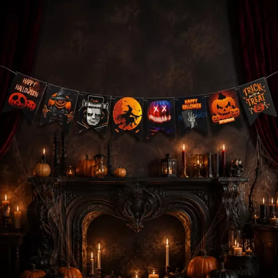 Toptan Halloween Banner