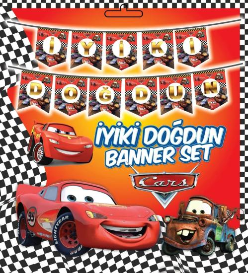 Toptan Arabalar İyiki Doğdun Zarf Banner
