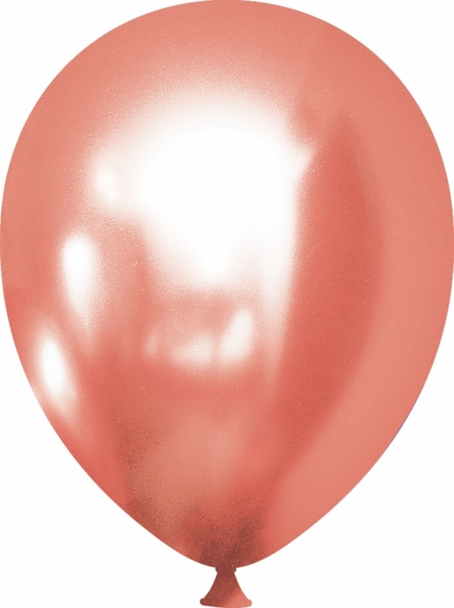 Toptan HBK 12’’ Metalik Rosegold Balon 100lü