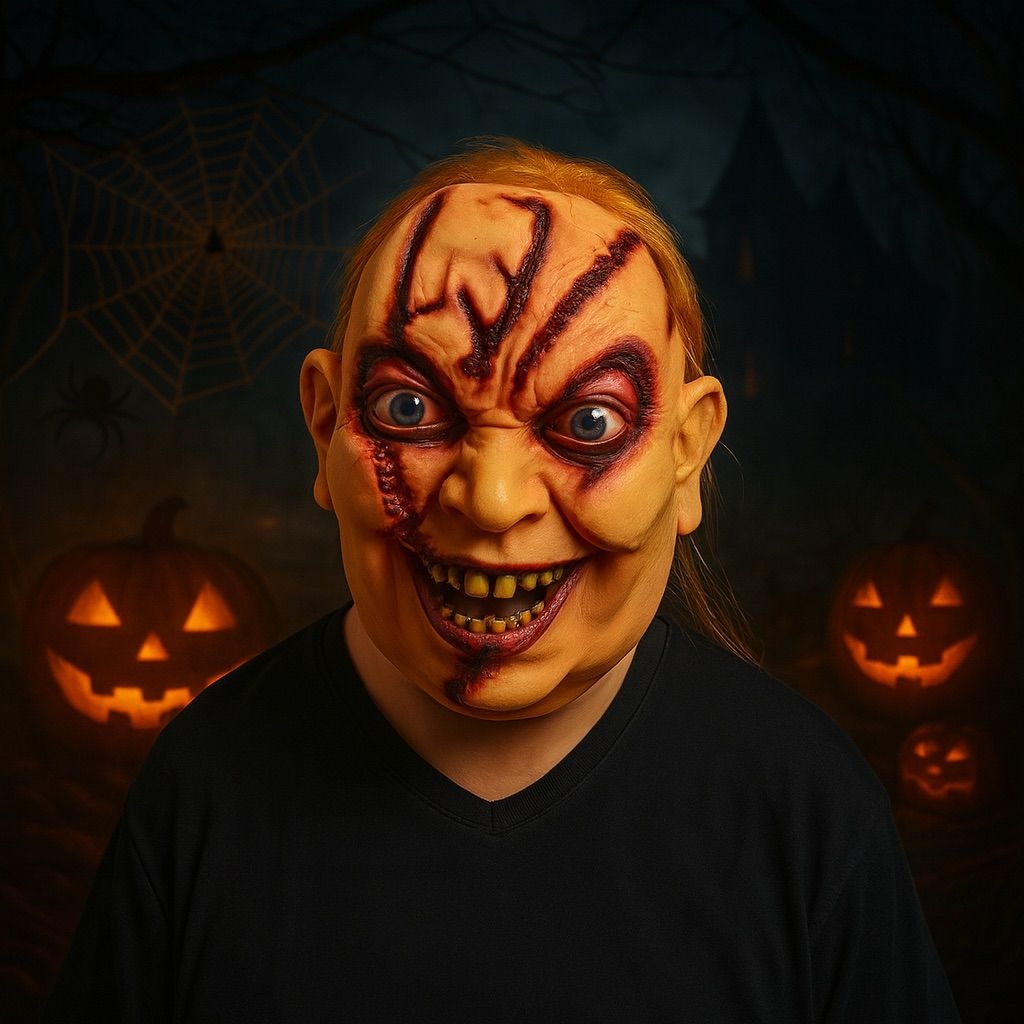 Toptan Korkunç Chucky Maskesi Lateks