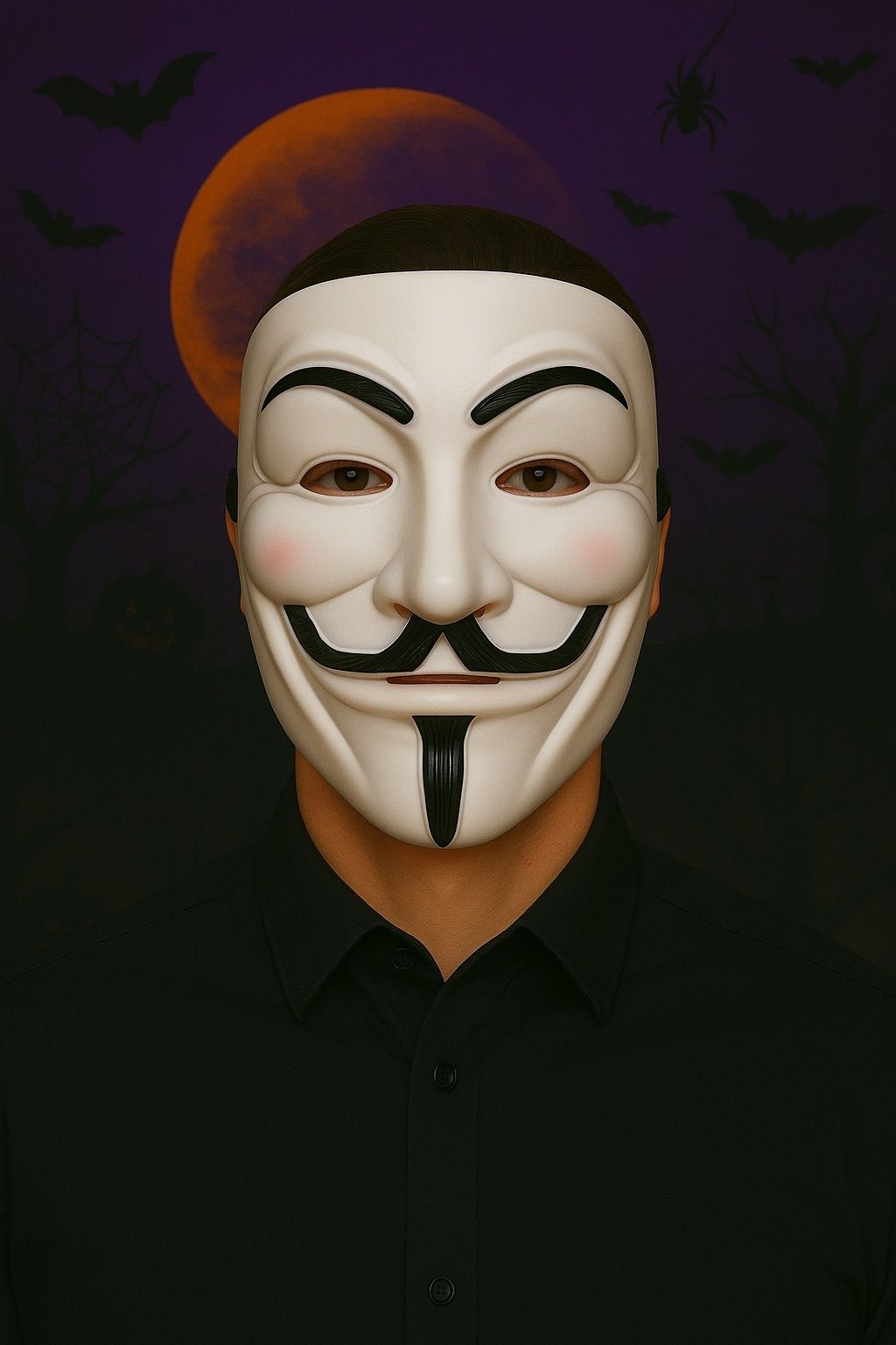 Toptan V For Vendetta Maskesi