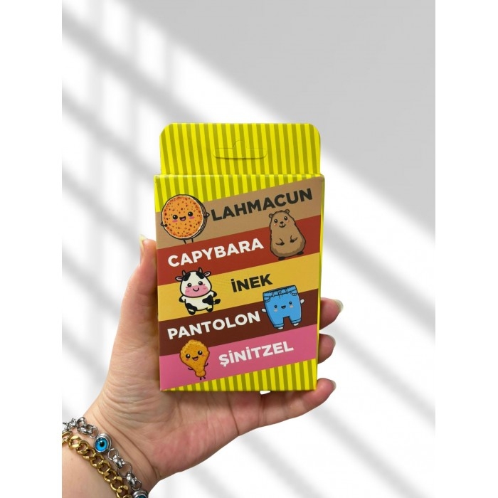 Toptan Lahmacun Capybara Kart Oyunu