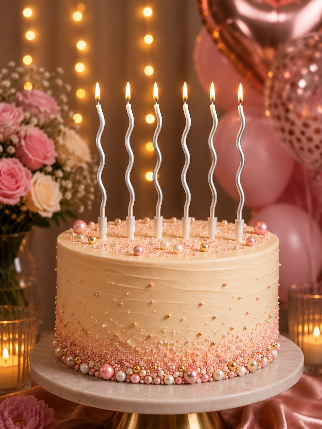 Toptan Spiral Mum 6lı