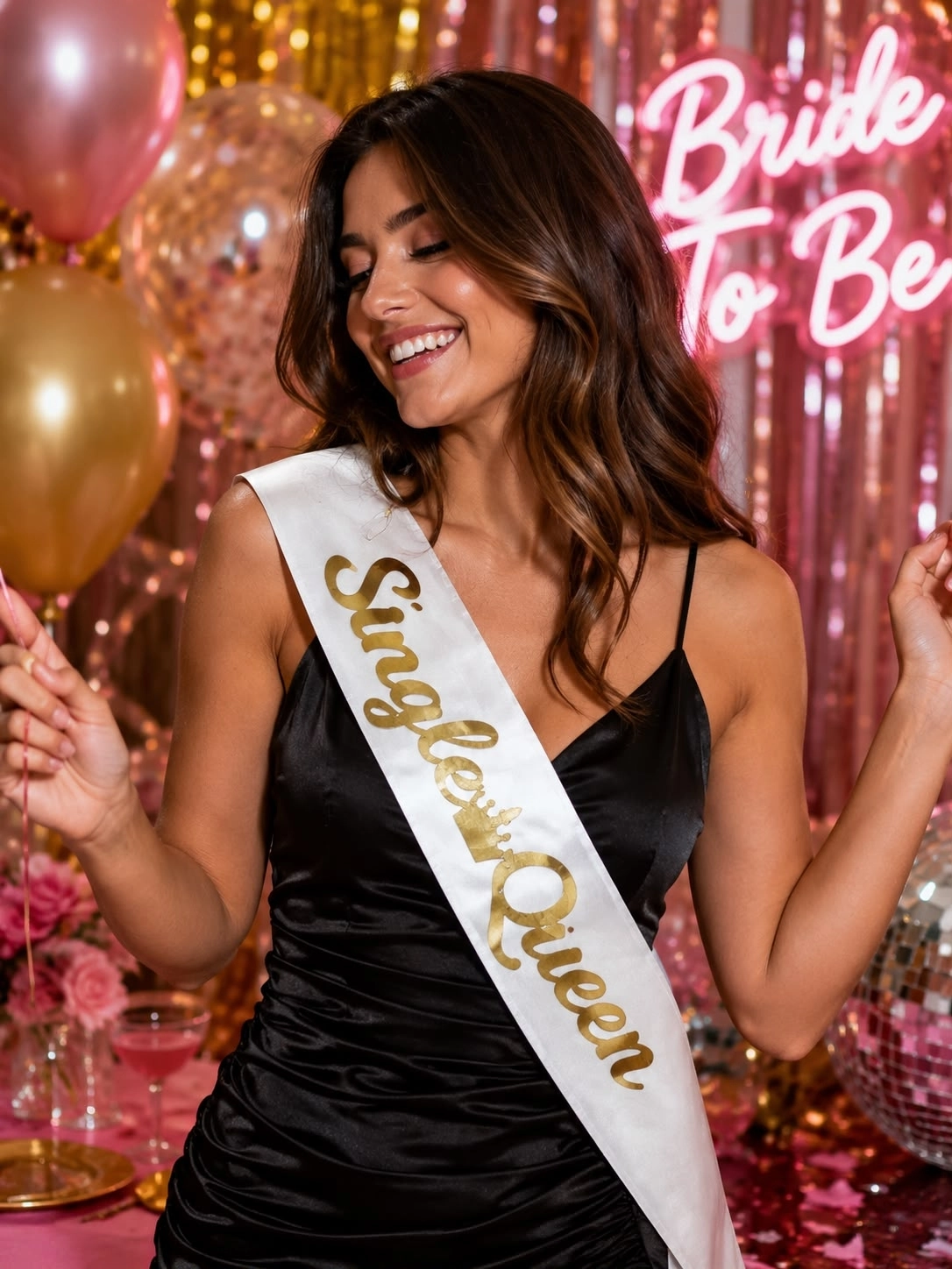 Toptan Single Queen Kuşak Gold Yazılı