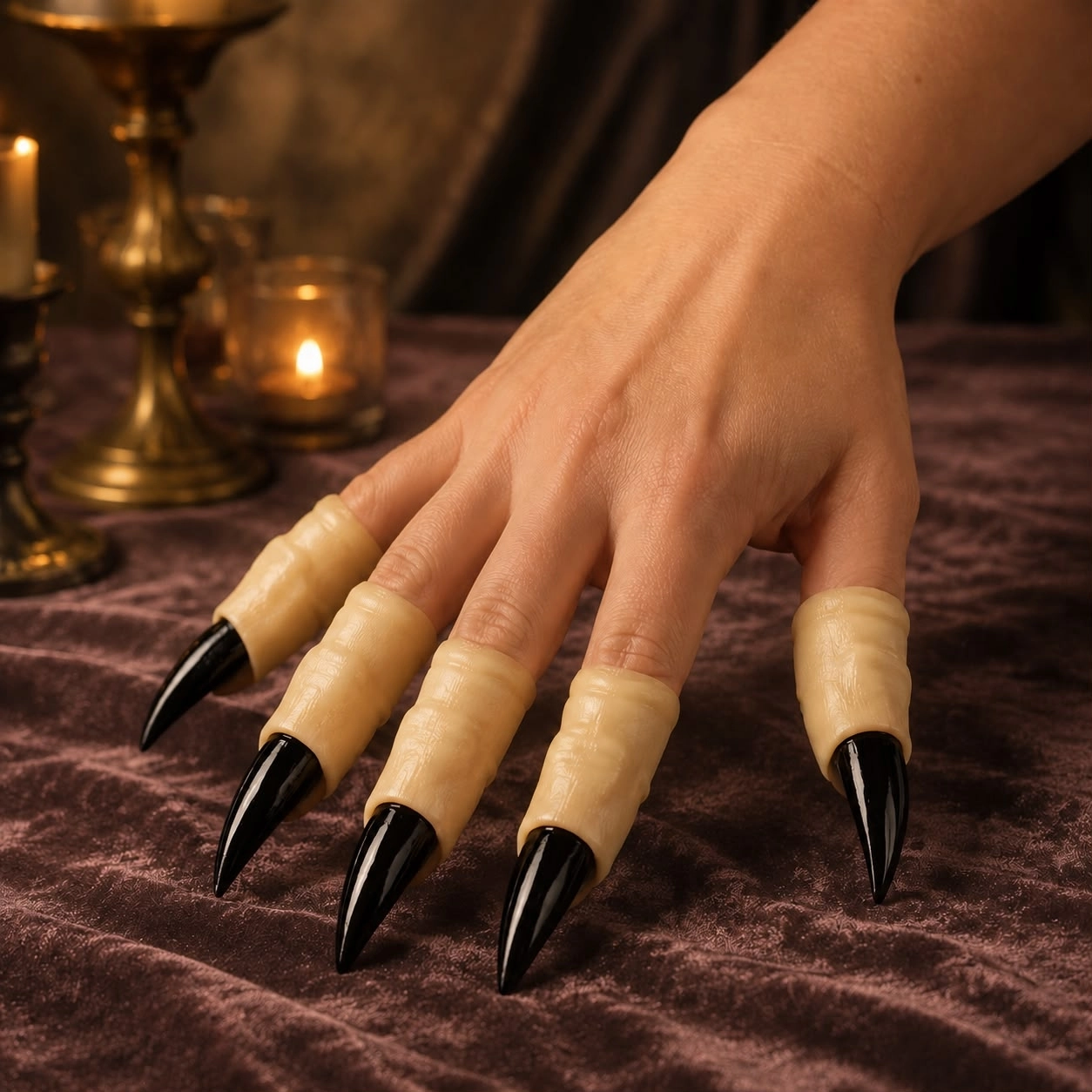 Toptan Halloween Cadı Tırnağı 10 adet