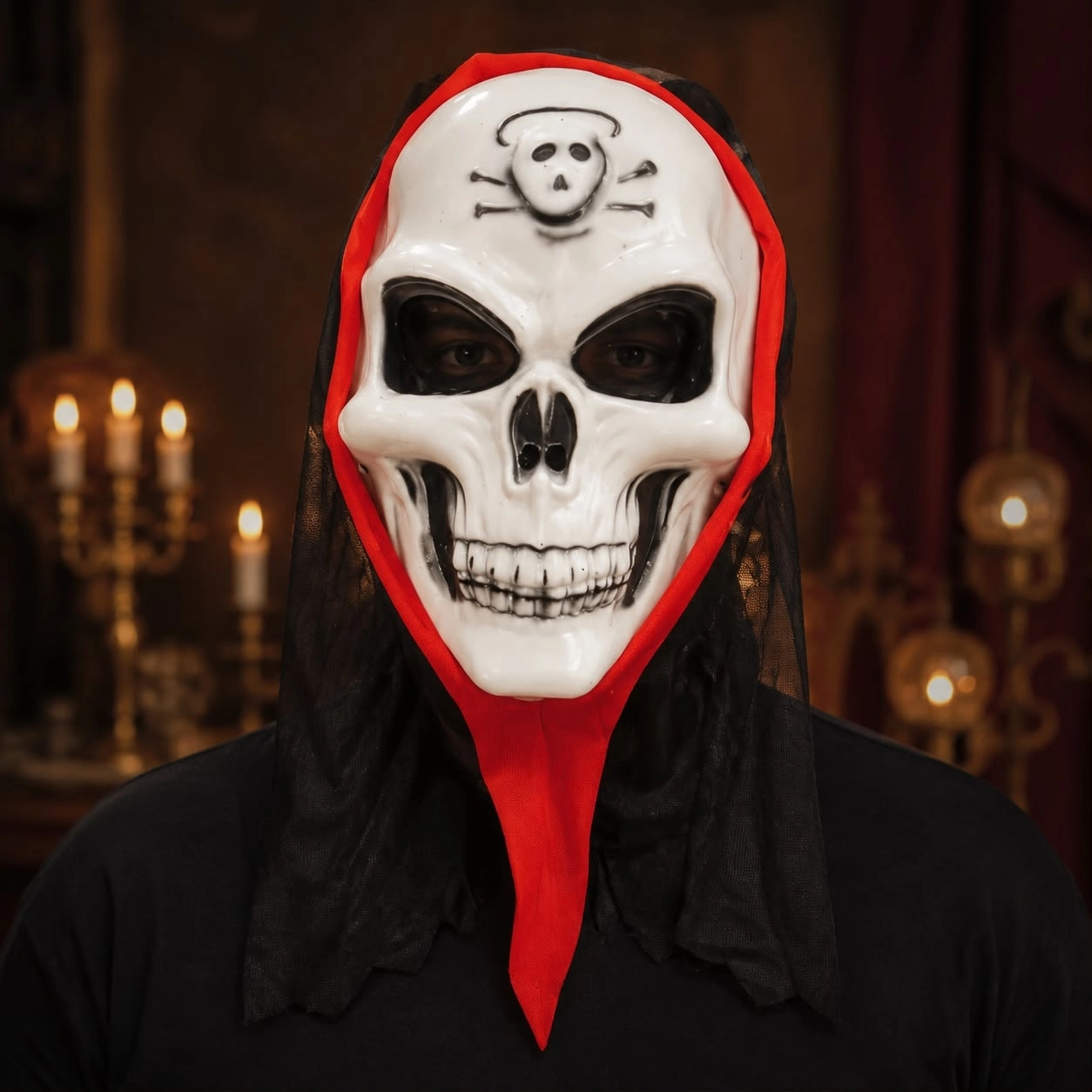 Toptan Halloween Kuru Kafa Maske