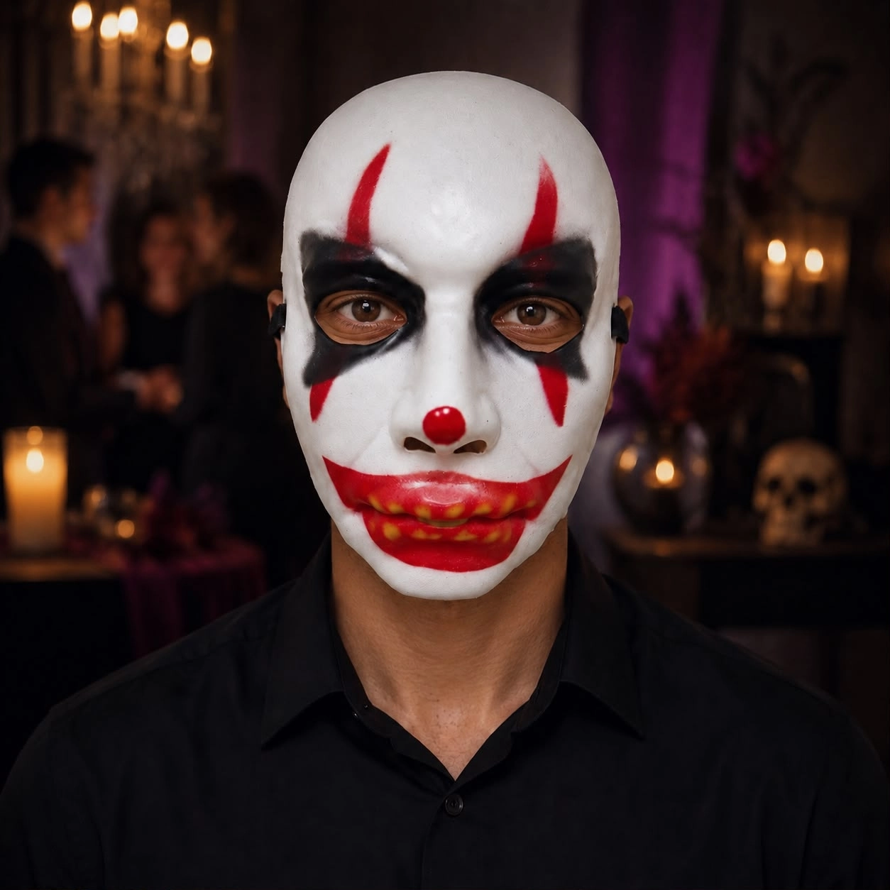 Toptan Halloween Beyaz Korku Maske