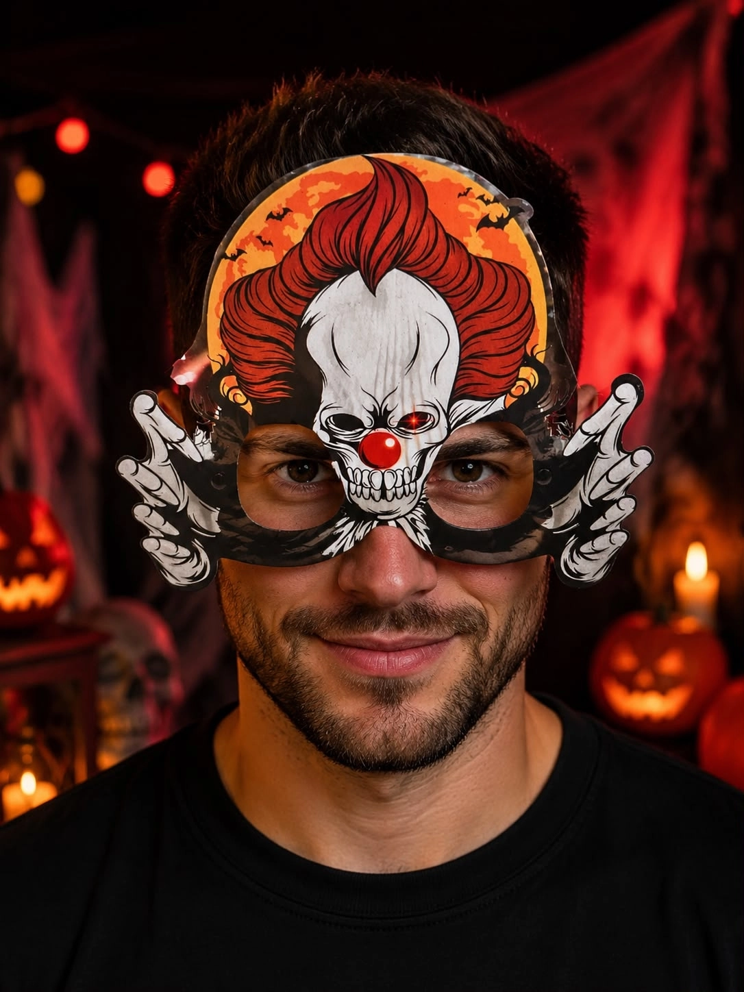 Toptan Halloween PVC Gözlük