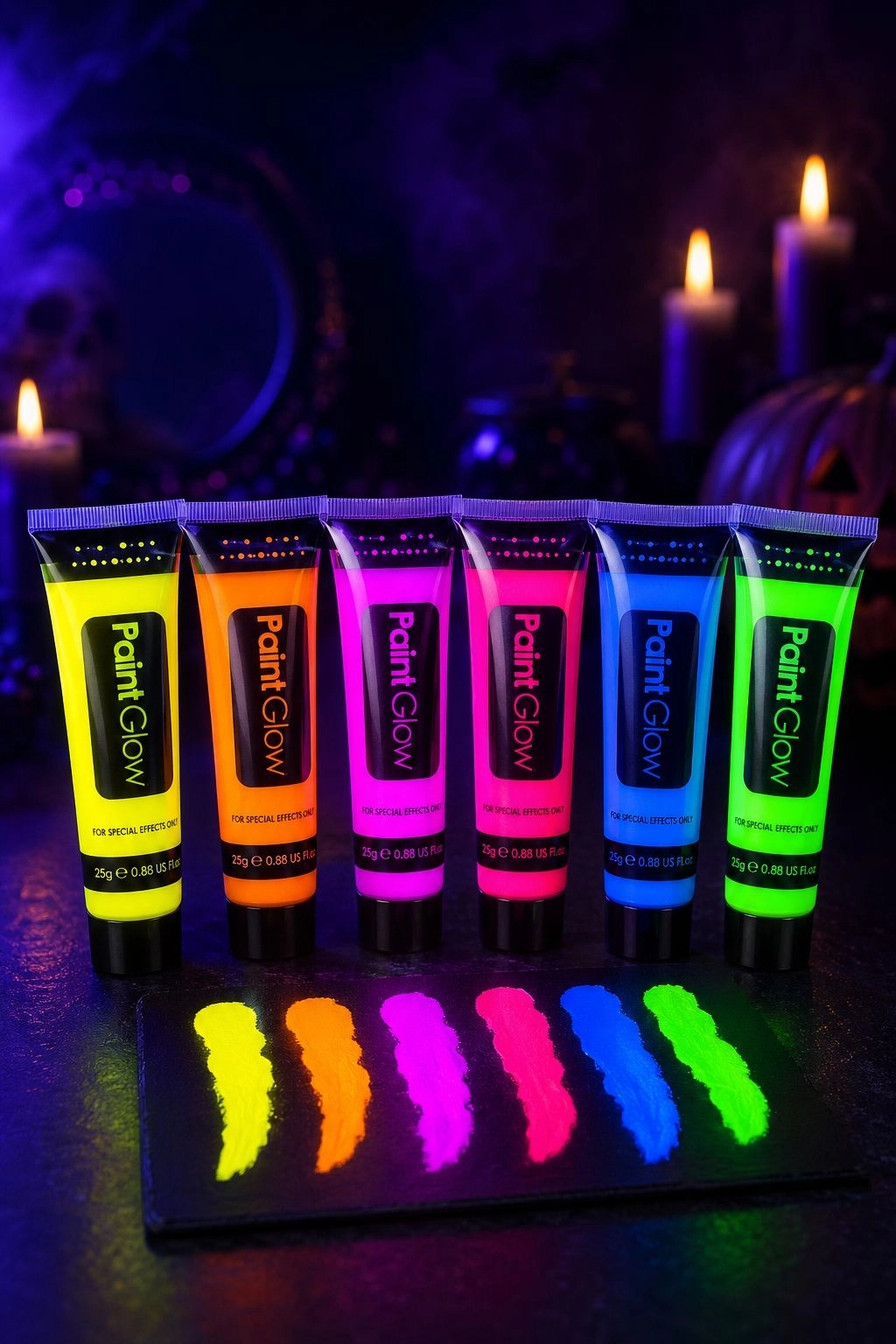 Toptan Glow Yüz Boyası Neon